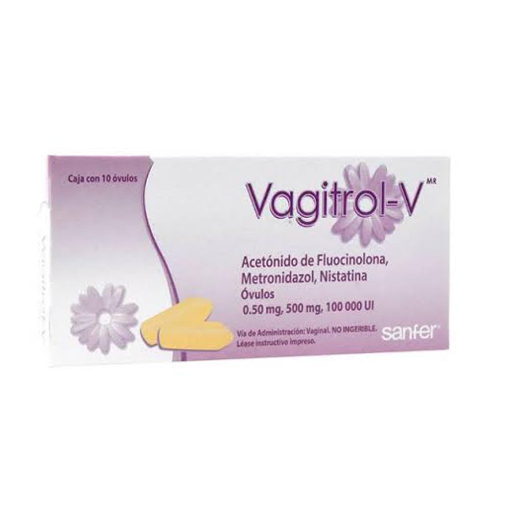 Vagitrol-V Ovulos Con 10
