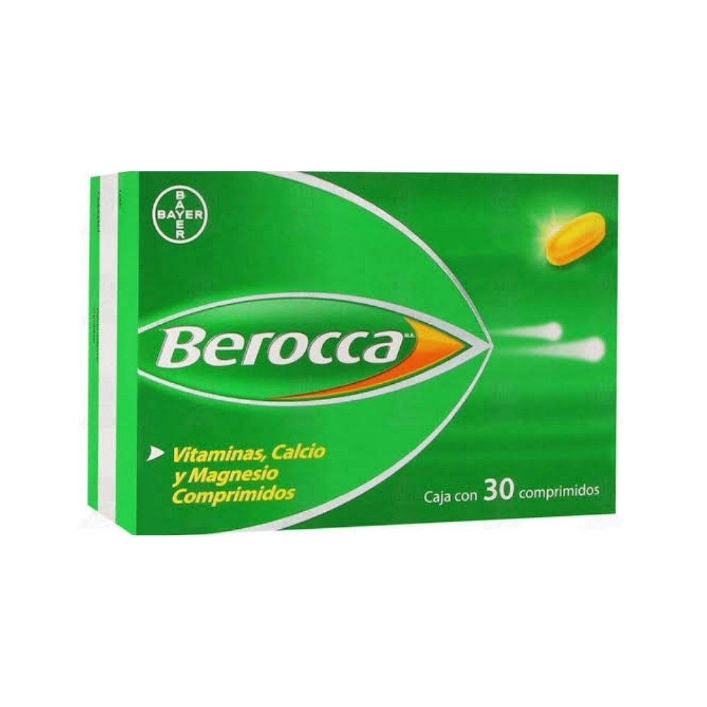 Berocca Calcio Y Magnesio Comprimidos Con 30