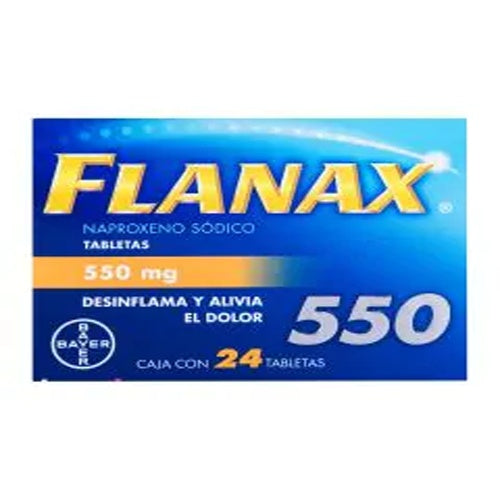 FLANAX 550 MG TABLETAS 24
