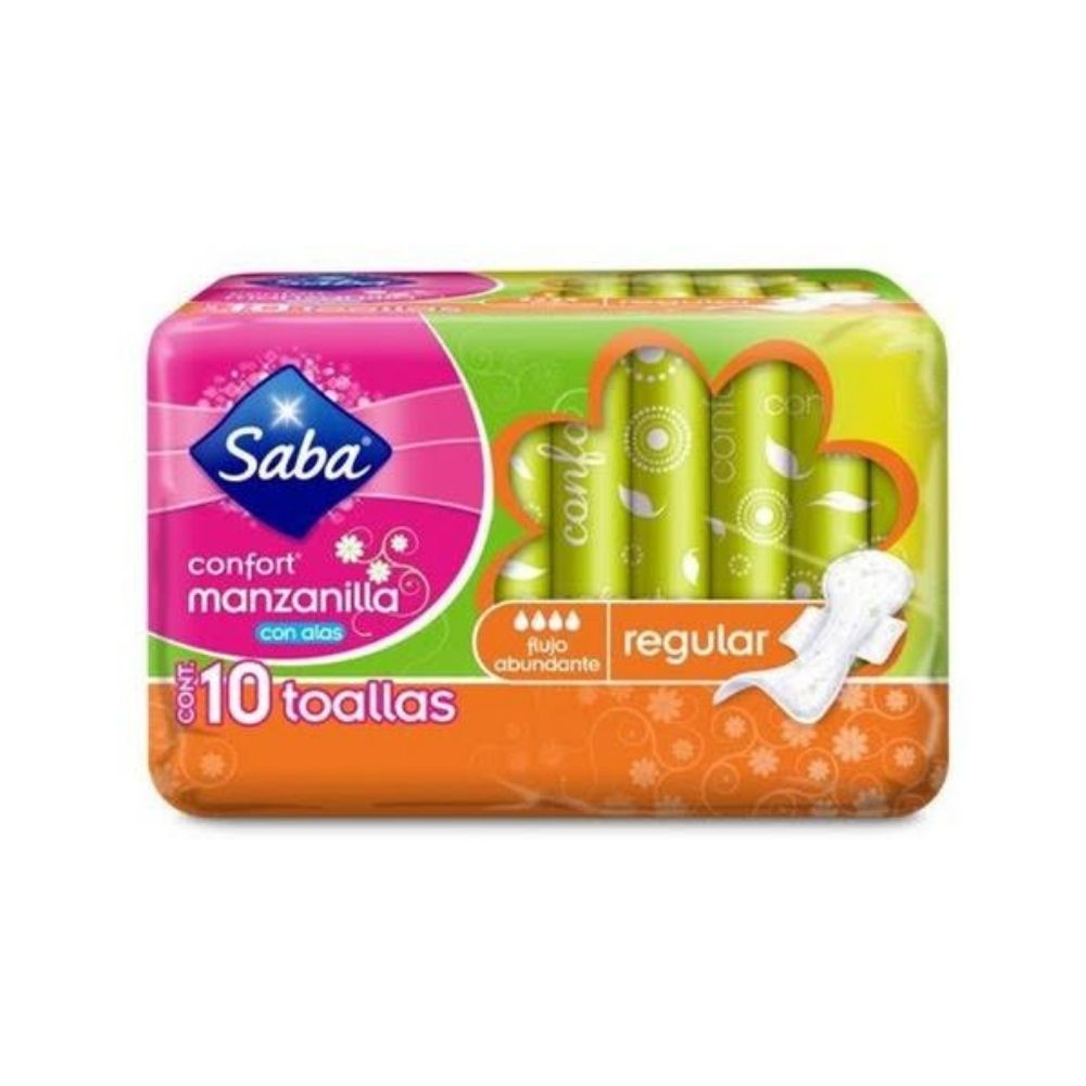 TOALLAS SABA CONFORT MANZANILLA REG 10 PZA CON ALAS3