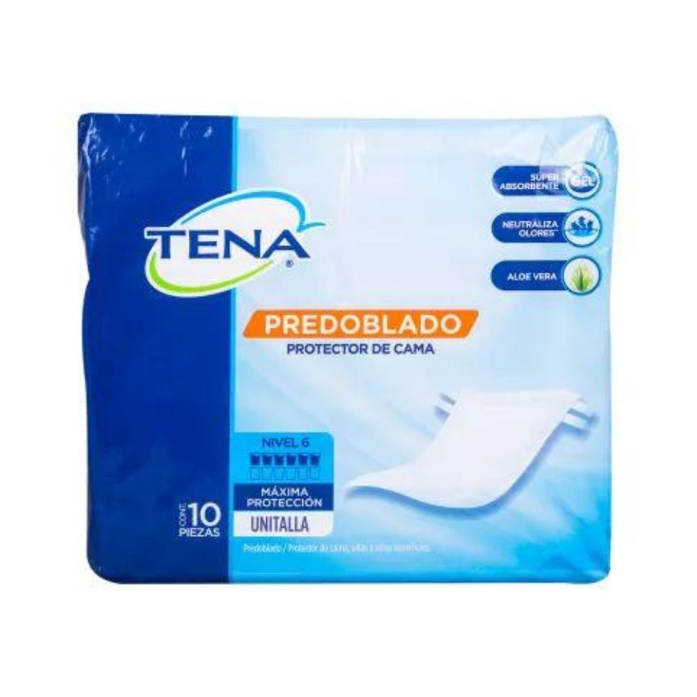 PANAL TENA PREDOBLADO UNITALLA CON 10