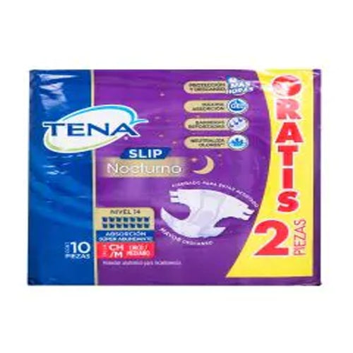 Pa¤al Tena Slip Nocturno Chico Mediano C/8 Piezas