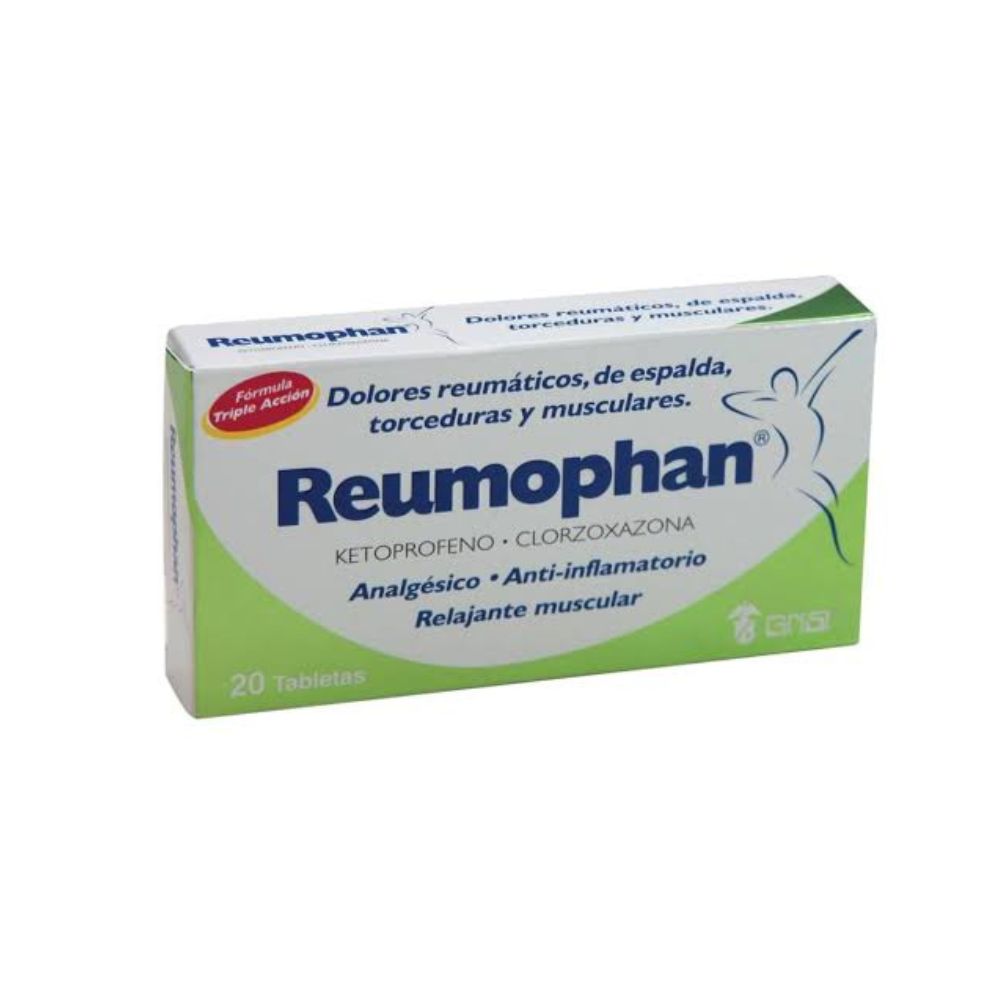 REUMOPHAN 50/250 MG TABLETAS 20