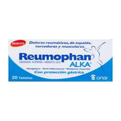 Reumophan-Alka 125/25/725 Mg Con 20 Tabletas