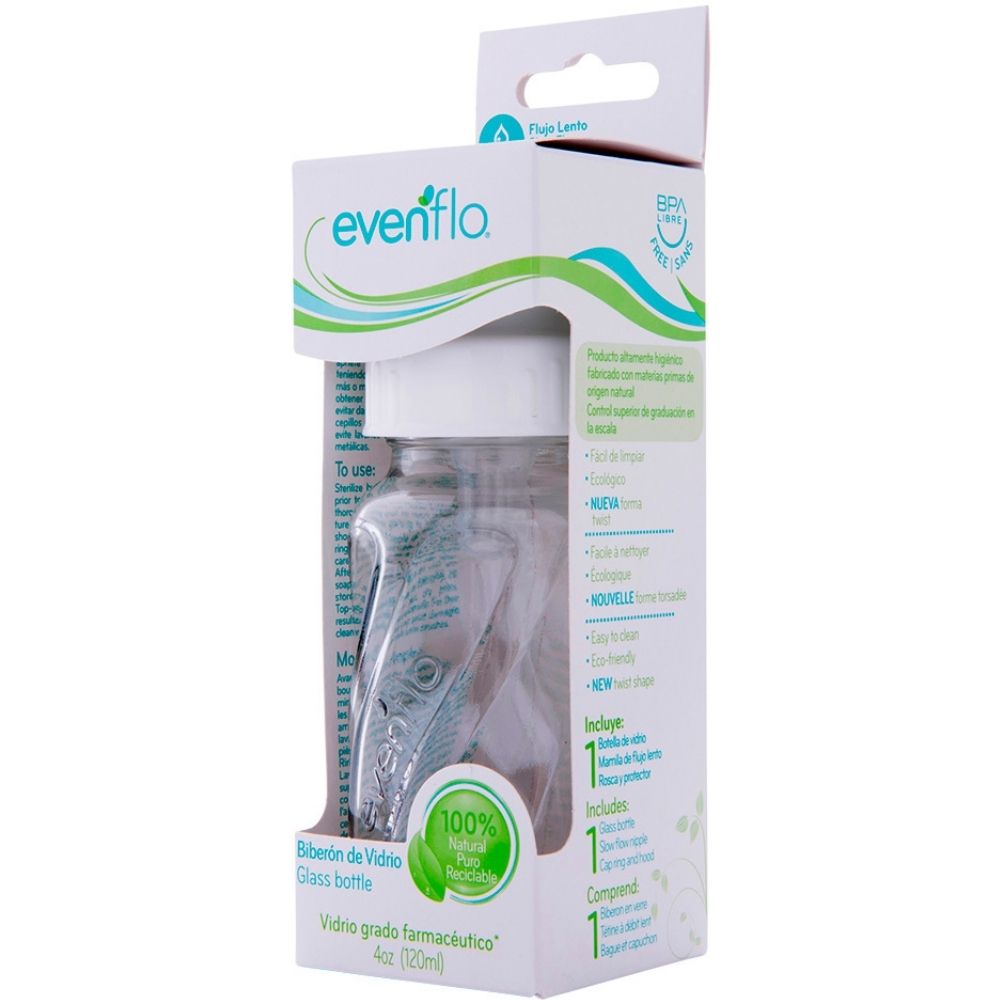 BIBERÓN VID EVFLO BCO 4 ONZ