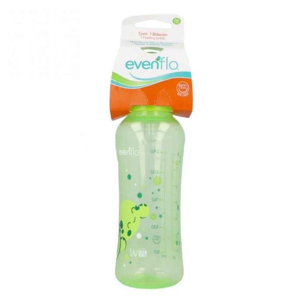 BIBERÓN EVENFLO COLORES 8OZ