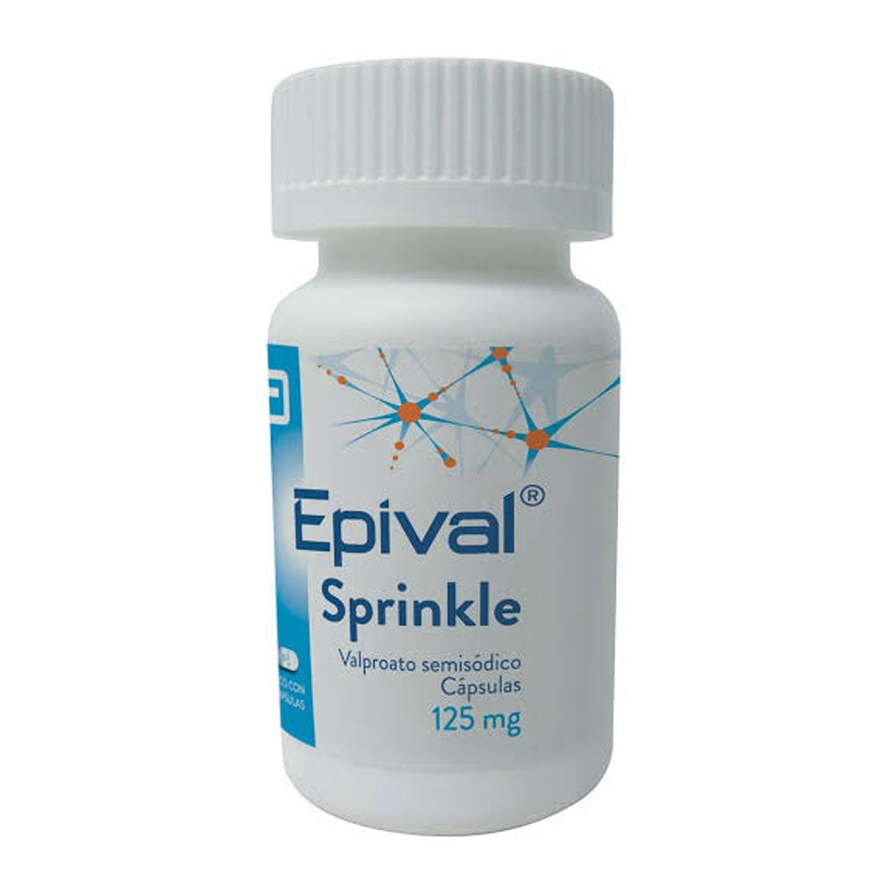 EPIVAL-SPRINKLE 125 MG CAPSULAS 60