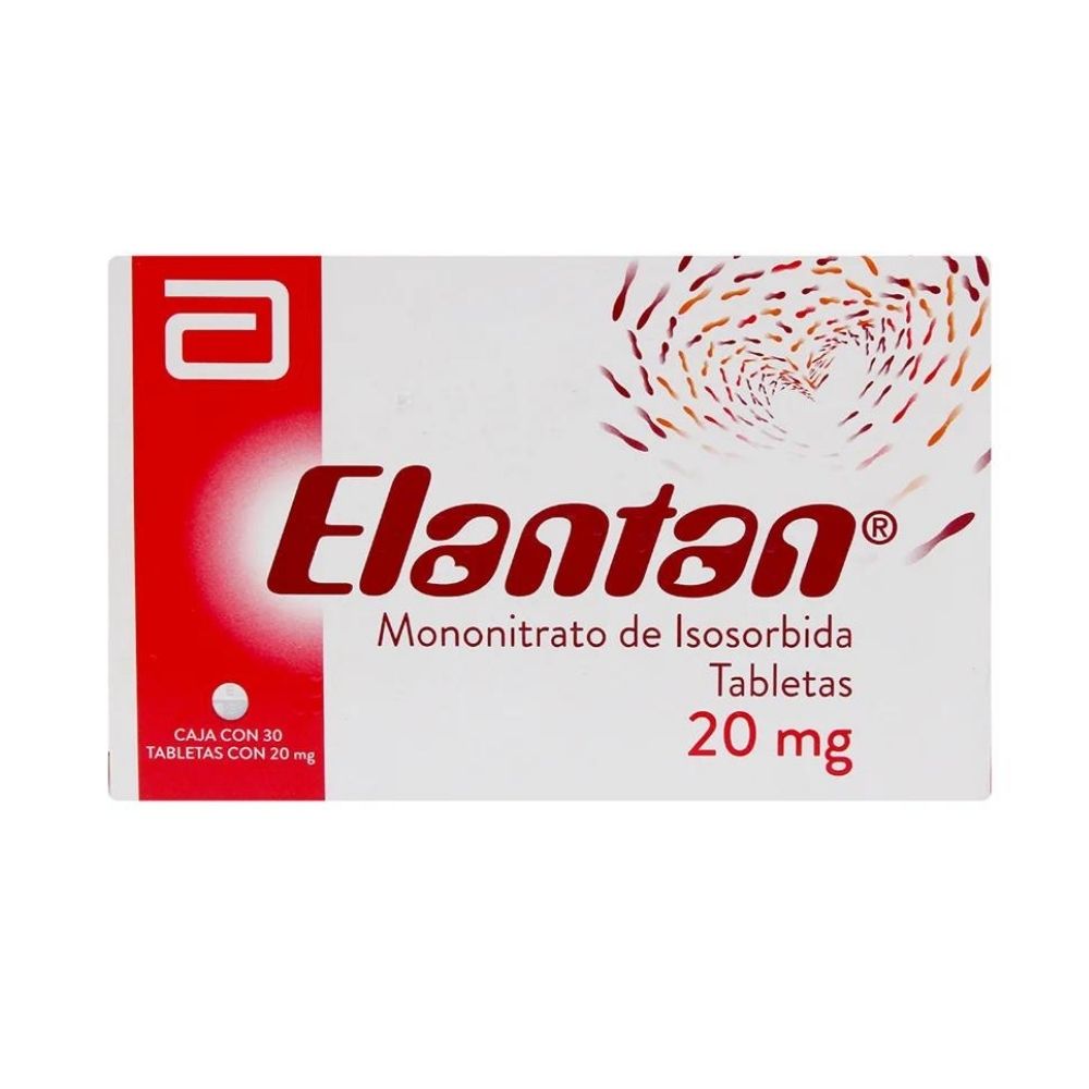 Elantan 20 Mg Con 30 Tabletas