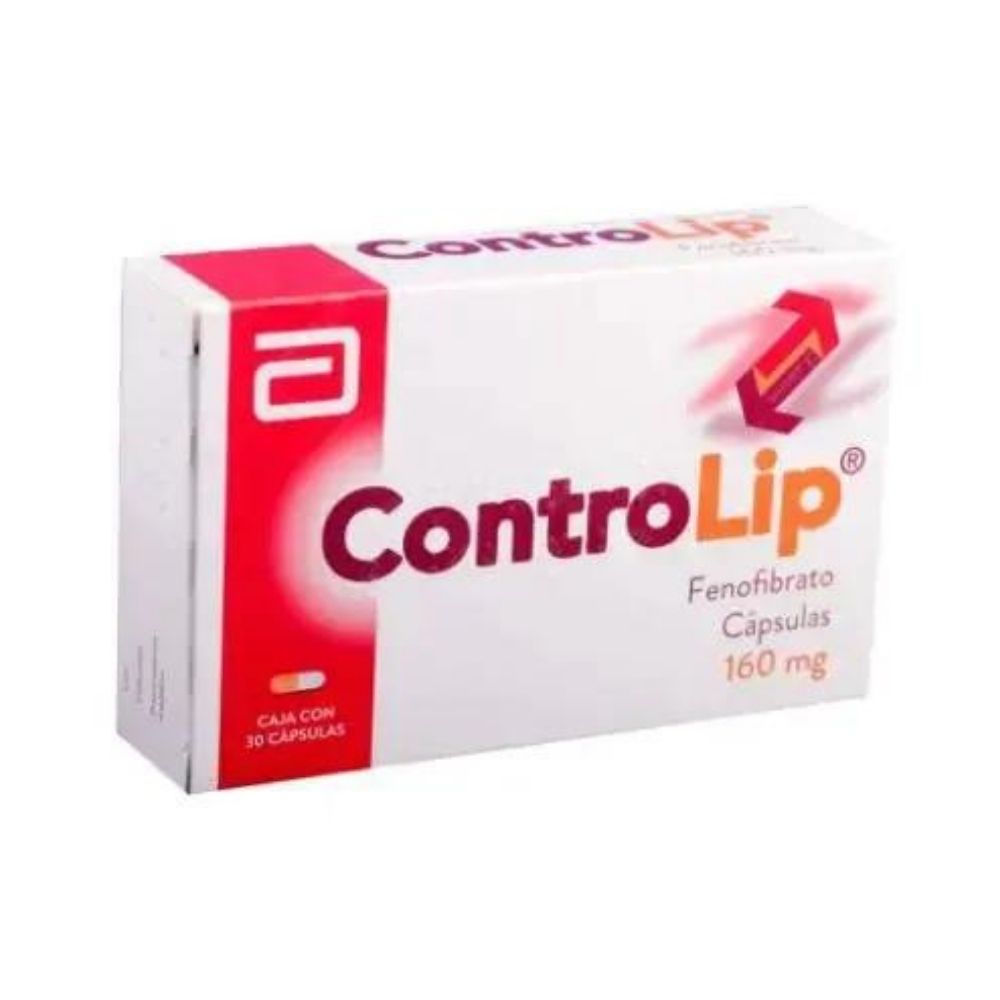 CONTROLIP 160 MG CAPSULAS 30