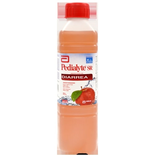 PEDIALYTE SR 60 MEQ MANZANA 500 ML