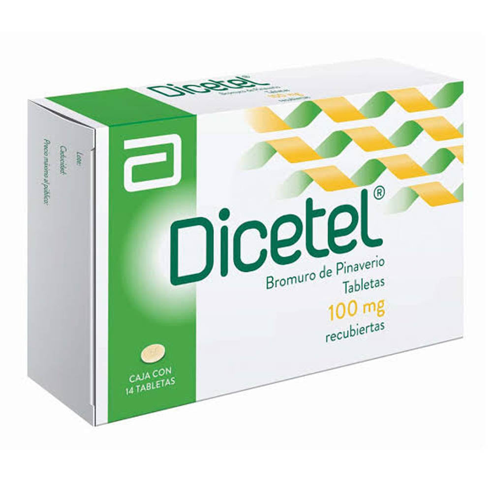 DICETEL 100 MG TABLETAS 14
