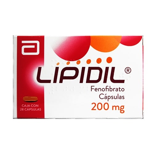 LIPIDIL 200 MG CAPSULAS 28