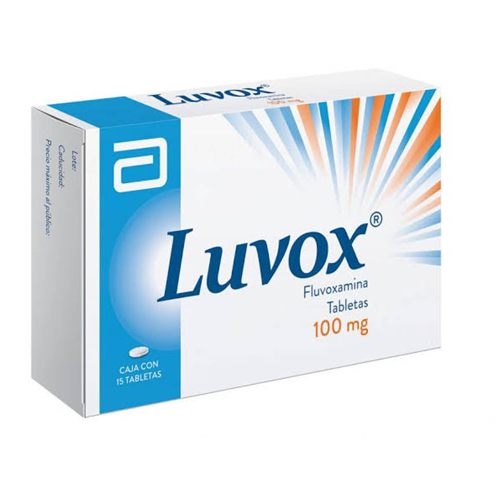 Luvox 100 Miligramos Con 30 Tabletas