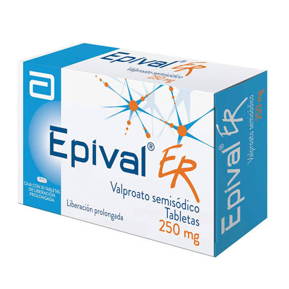 Epival Er 250 Mg Liberacion Prolongada Tabletas 30