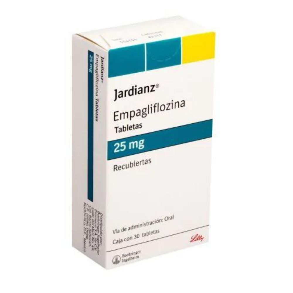 JARDIANZ 25 MG TABLETAS RECUB 30