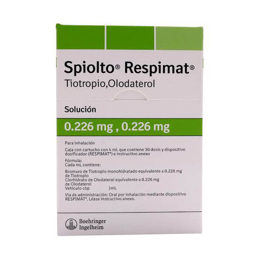 Spiolto Respimat 0.226 Mg Solucion 4 Ml