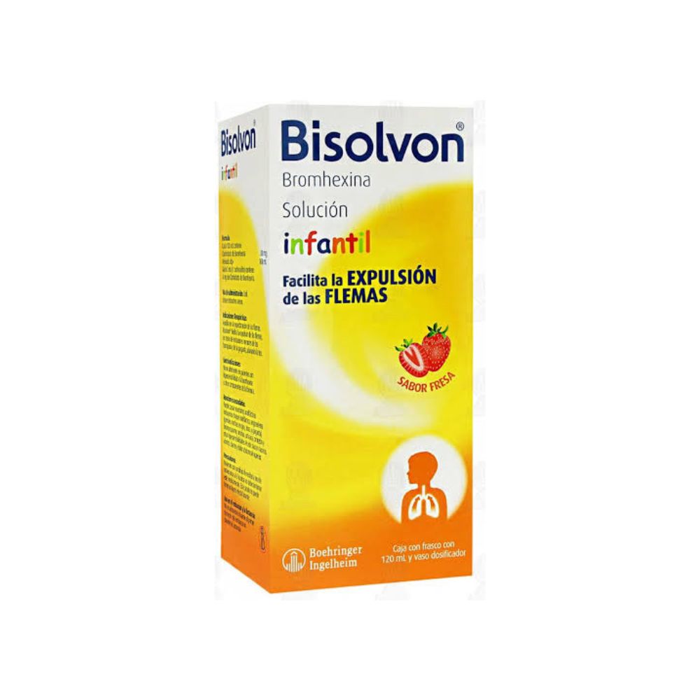 Bisolvon Infantil Jarabe De Fresa 120 Ml