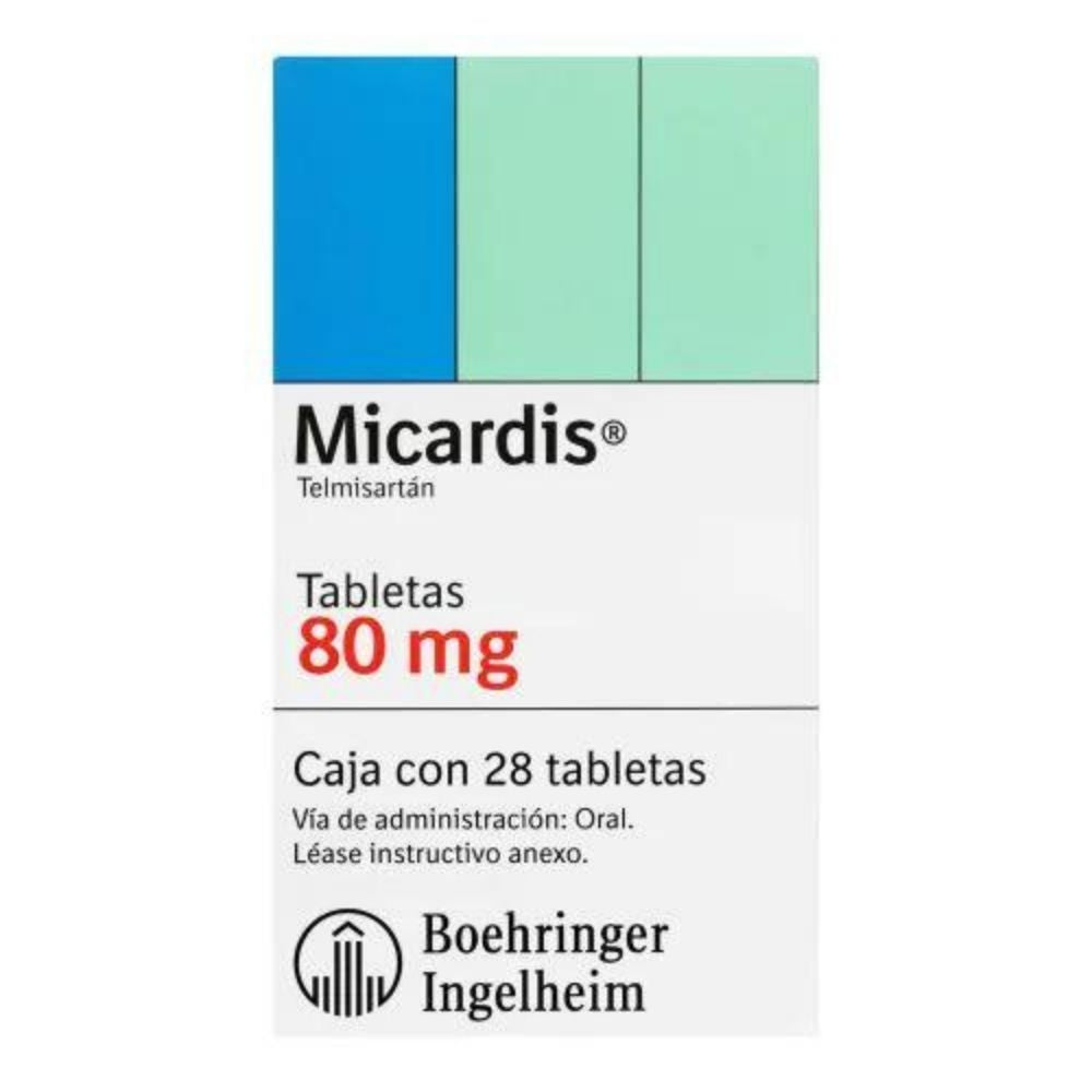 MICARDIS 80 MG TABLETAS 28