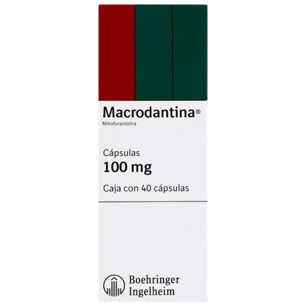 MACRODANTINA 100 MG TABLETAS 40