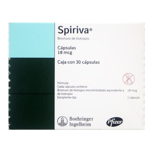Spiriva 18 Mcg Capsulas Con 30