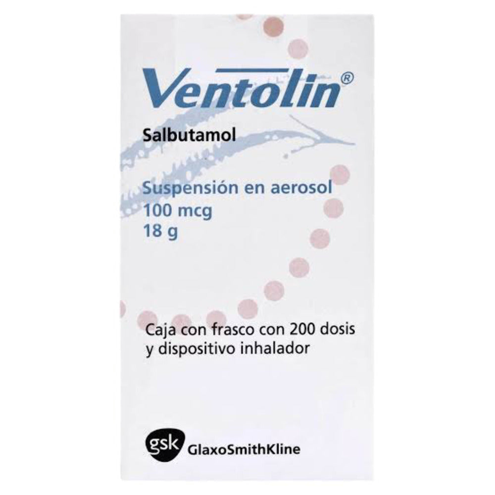 VENTOLIN SUSPENSION DOSIS 200