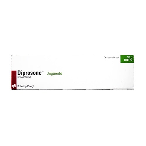 DIPROSONE 0.05% 50 MG/100 G UNG 30 G