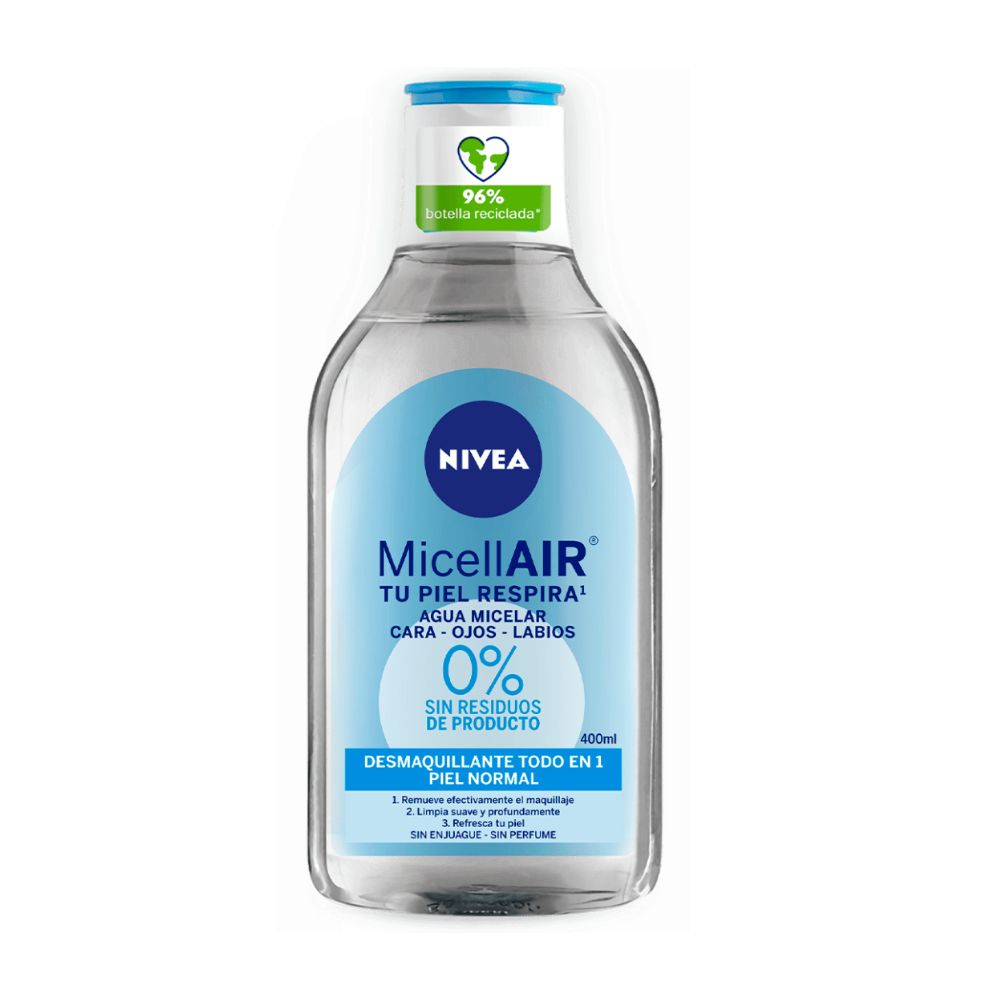 AGUA MICELAR NIVEA PIEL NORM 400 ML