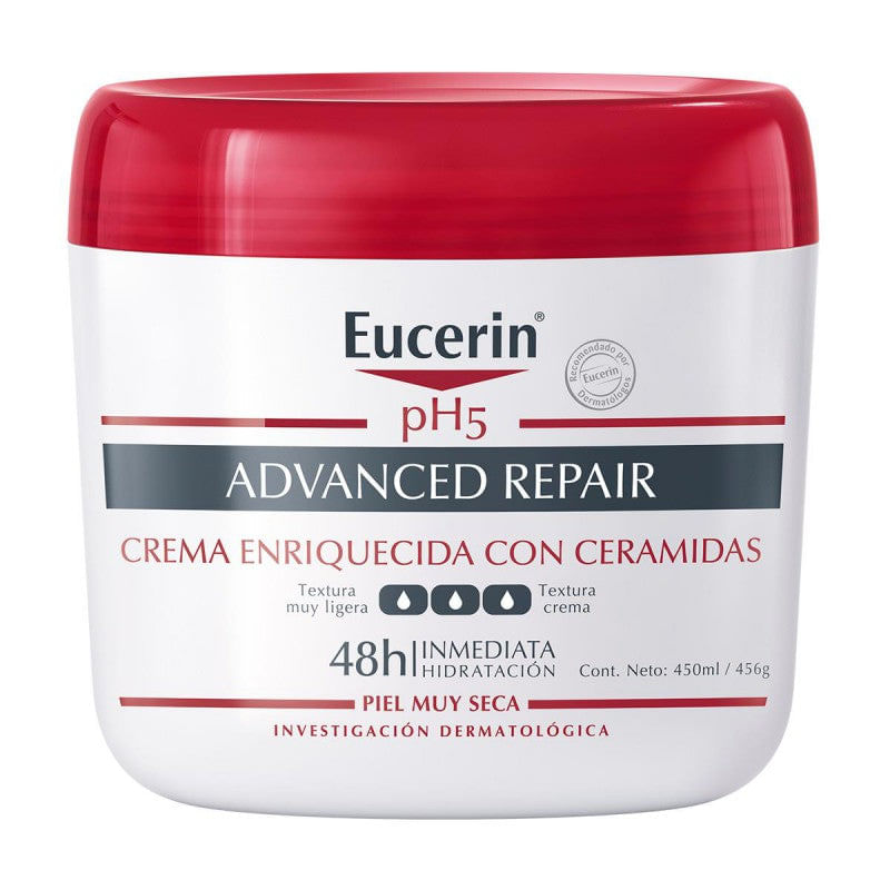 Eucerin Ph5 Advance Reparacion Crema Corporal 450 Ml 