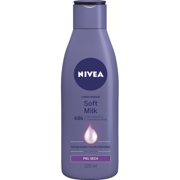 Crema Corporal Nivea Soft M P/Seca 220 Ml