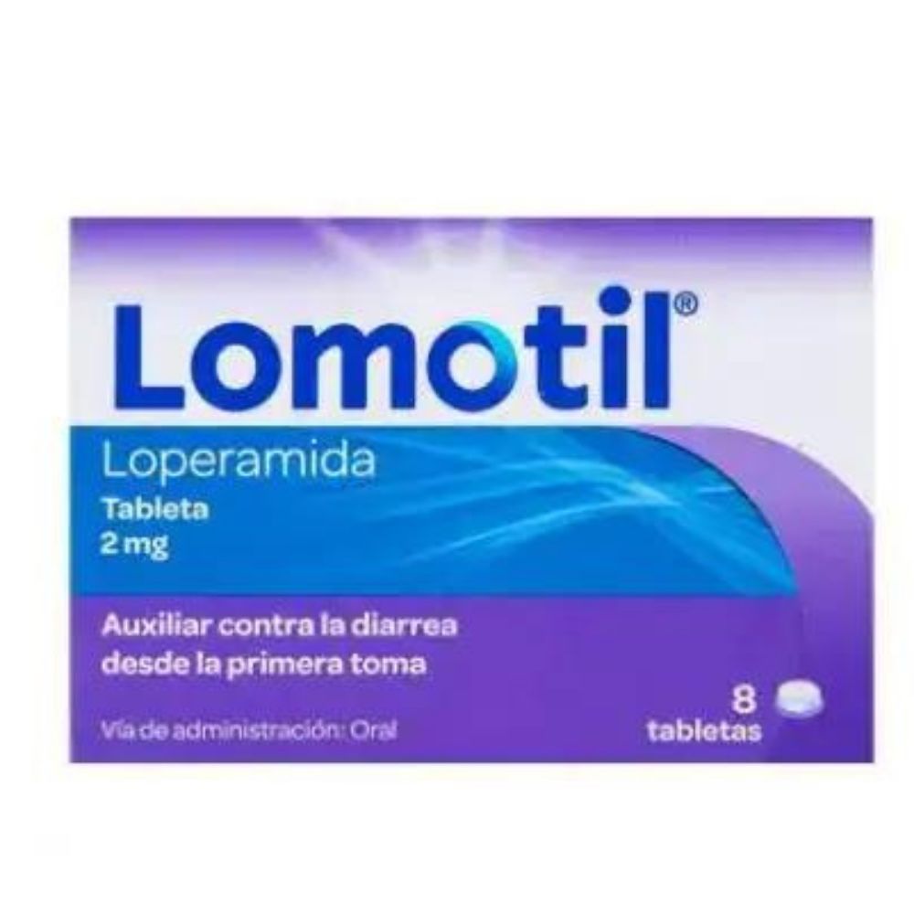 Lomotil 2 Mg Tabletas Con 8