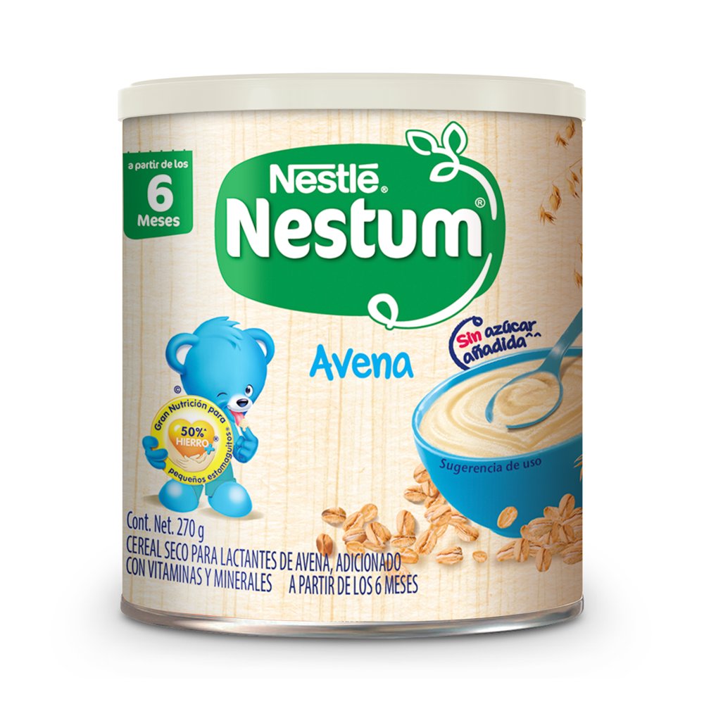 Cereal Infantil Nestum Avena Sin Azucar 270 G