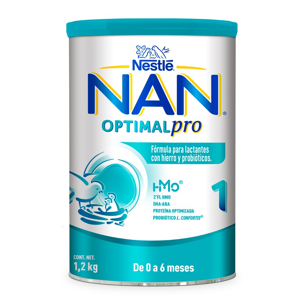 Leche En Polvo Nan 1 Optipro L Confort 1.2 Kilogramos