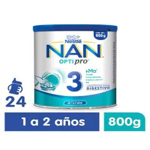 Nan 3 Optipro 1-3 A¤os 800 G