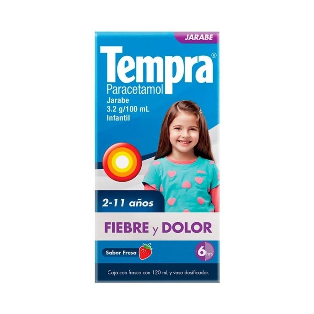 Tempra Infantil 3.2 G Jarabe 120 Ml