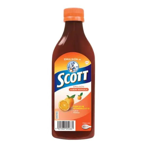 Emulsion Scott Naranja 400 Ml