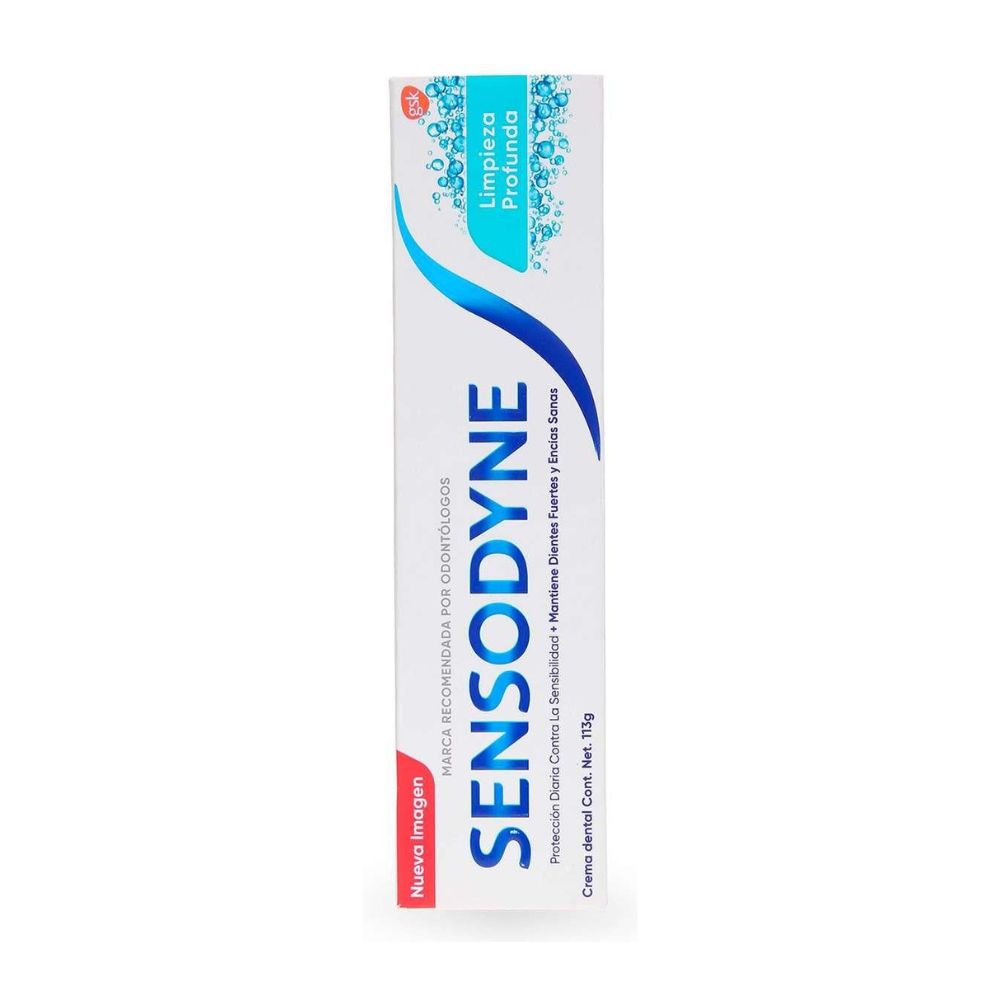 Crema Dental Sensodyne Limpieza Profunda 113 G