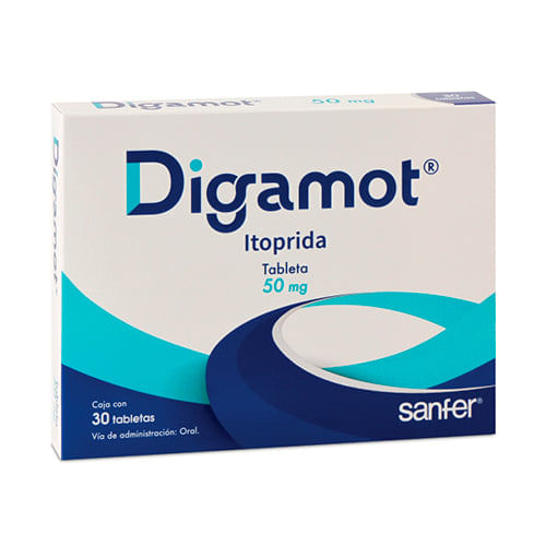 Digamot 50 Mg Con 30 Tab