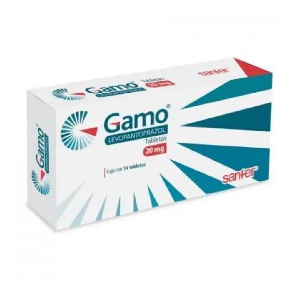 Gamo 20 Mg Con 14 Tabletas