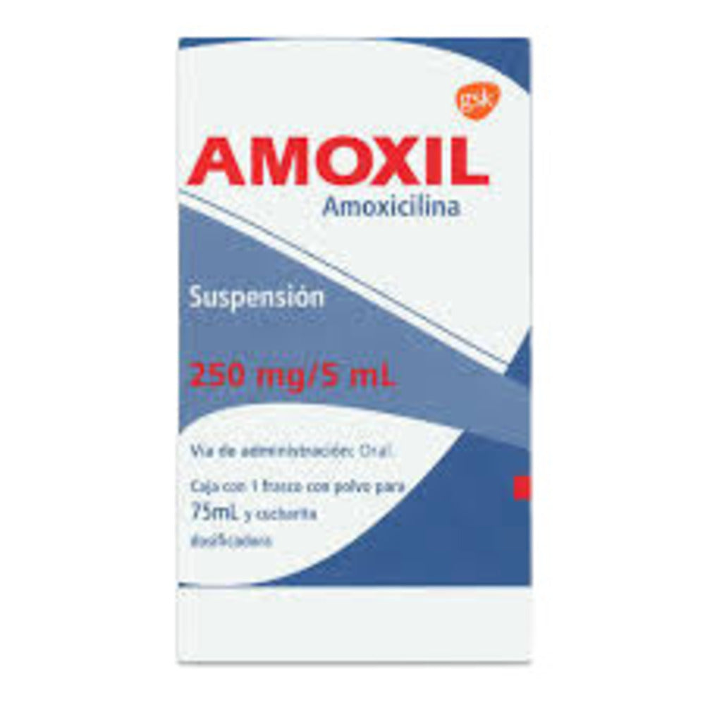 Amoxil Pediatrico  250 Mg Suspension  75 Ml