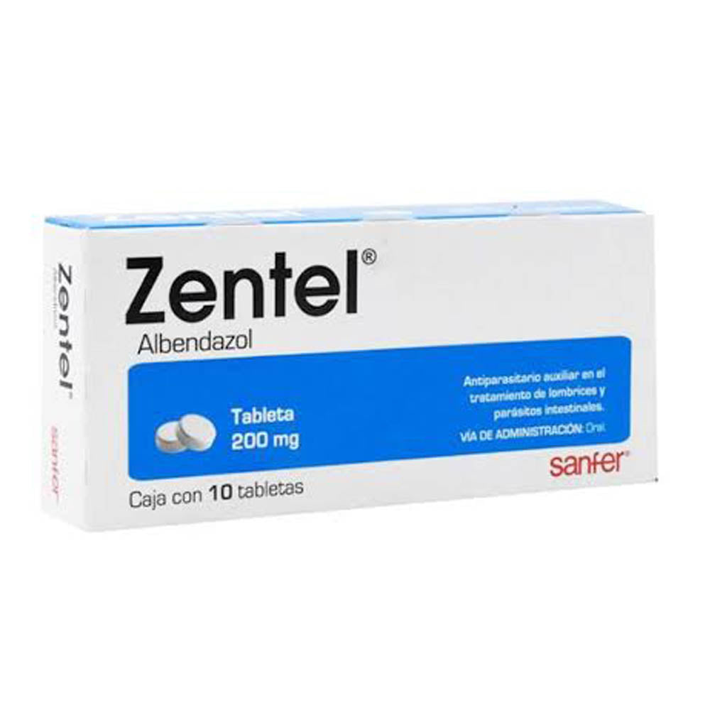 Zentel 200 Mg Tab 10