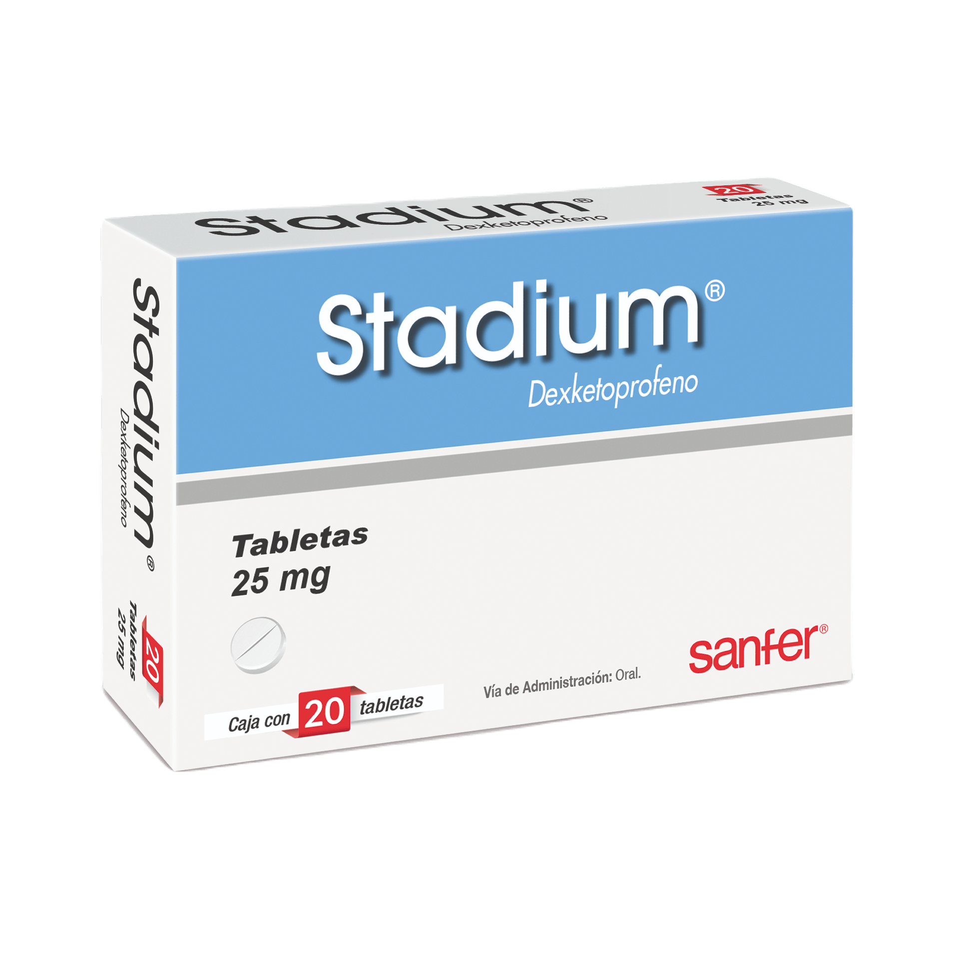 Stadium 25 Mg 20 Tab