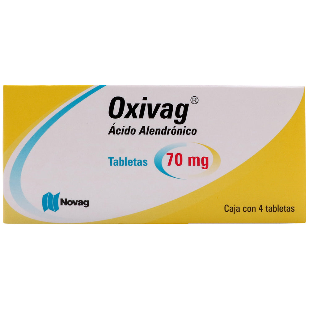 OXIVAG (ACIDO ALENDRONICO) 70 MG TABLETAS 4