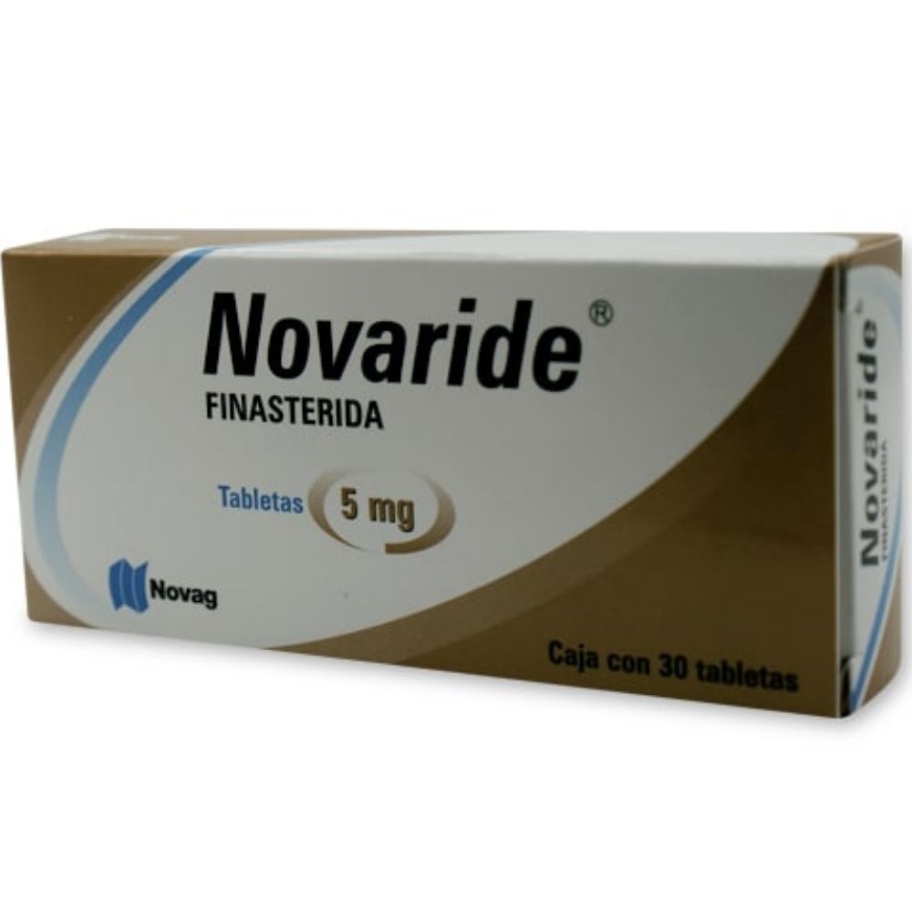 Novaride (Finasterida) 5 Mg Con 30 Tabletas