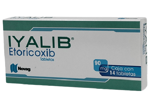 Iyalib (Etoricoxib) 90 Miligramos Con 14 Tabletas