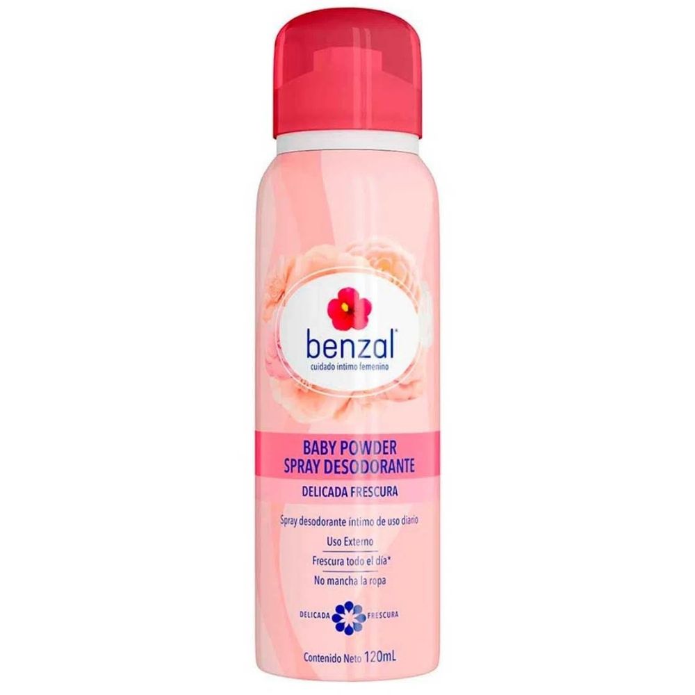 DESODORANTE BENZAL INTM BABY-P SPRAY 120 ML