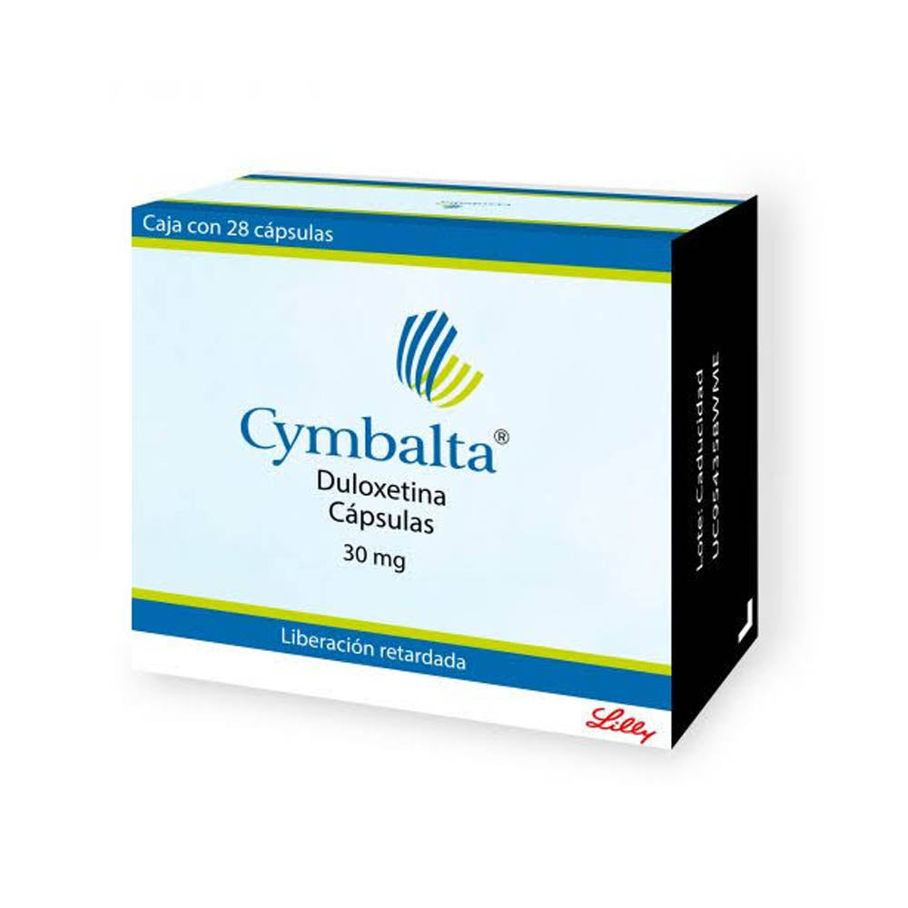 CYMBALTA 30 MG CAPSULAS 28 LIB PROL