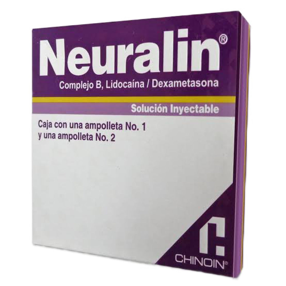 Neuralin Solucion Inyectable Ampolleta 2 Piezas