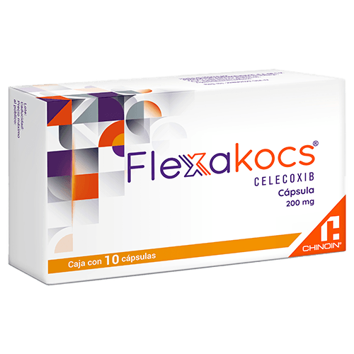 Flexakocks (Celecoxib) 200 Mg Con 10 Capsulas