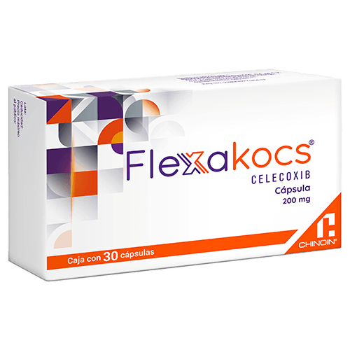 Flexakocks (Celecoxib)  200 Mg Con 30 Capsulas