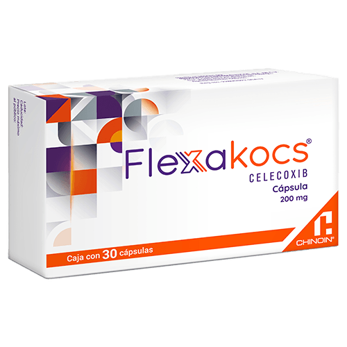 Flexakocks (Celecoxib) 200 Mg Con 30 Capsulas
